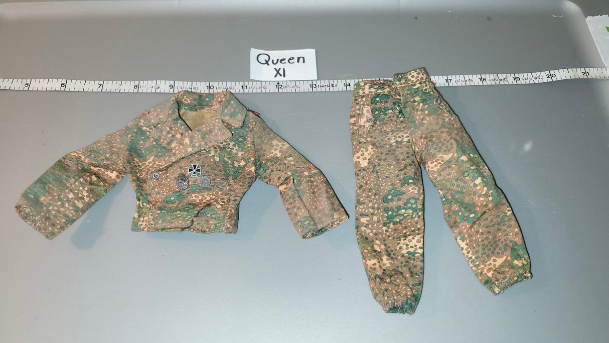 1/6 WWII German Pea Dot Tanker Tunic and Pants