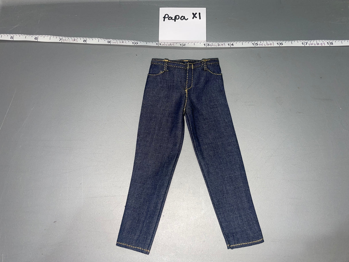 1:6 Modern Era Civilian Blue Jeans - Cooper Interstellar