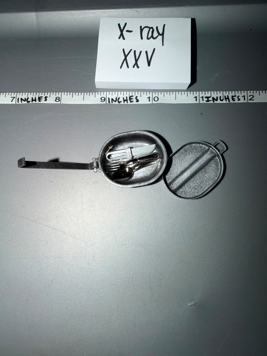 1/6 Scale WWII US Mess Kit with Utensils - X-ray XXV