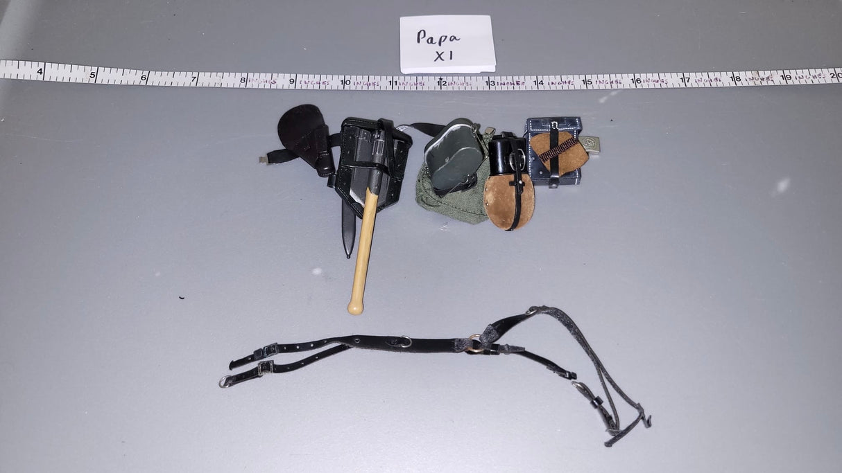 1/6 Scale WWII German Field Gear Lot