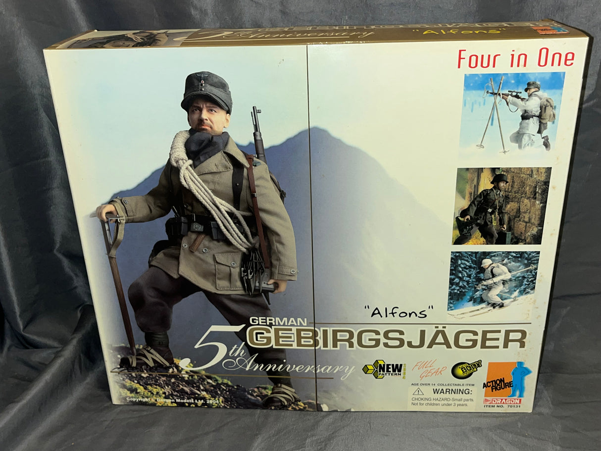 1/6 Scale WWII German Gebirgsjager 5th Anniversary Figure - Alfons - NIB Dragon