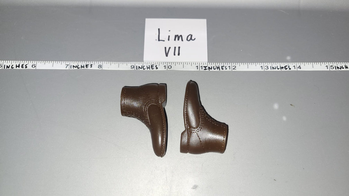 1/6 Scale WWII US Boondocker Boots