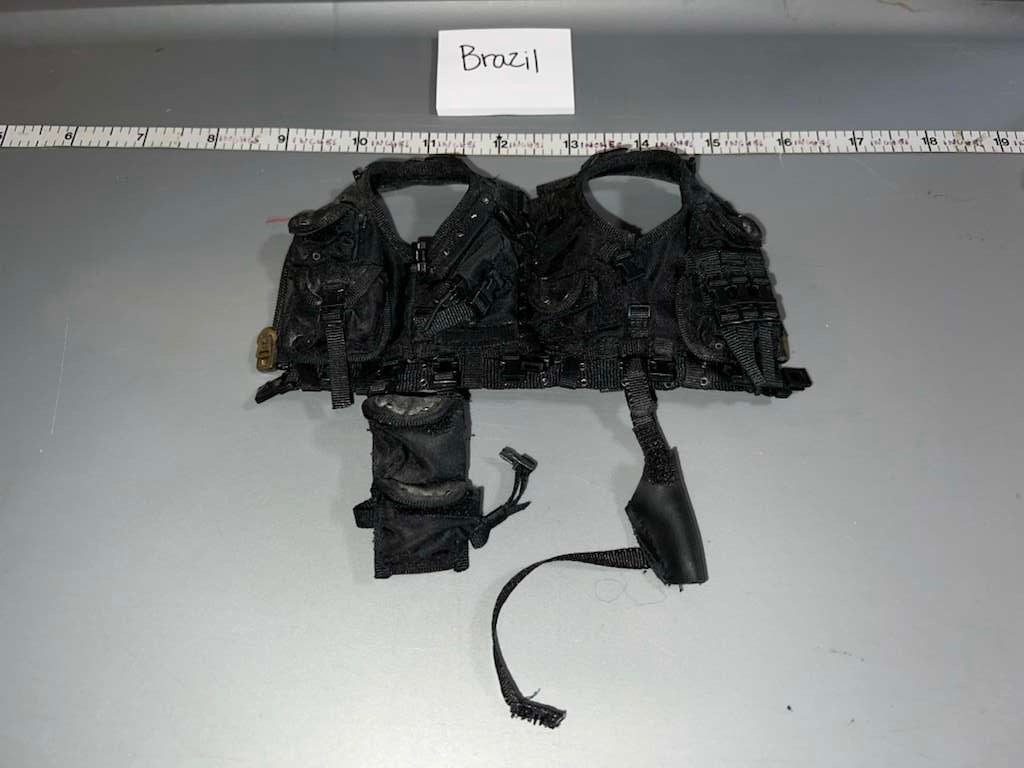 1/6 Scale Modern Civilian Motorcycle / Biker Vest