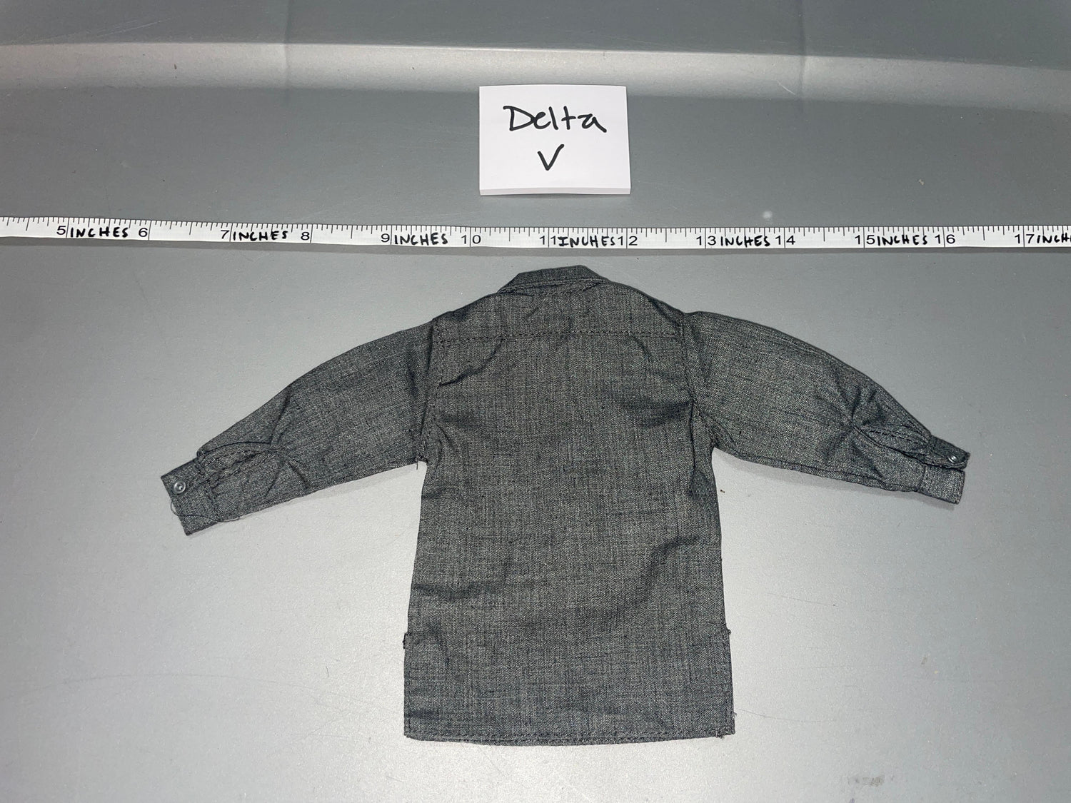 1/6 Scale WWII German Grey Work Shirt