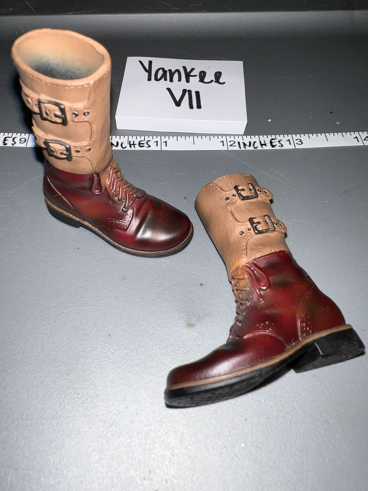 1/6 Scale WWII US Buckle Top Boots