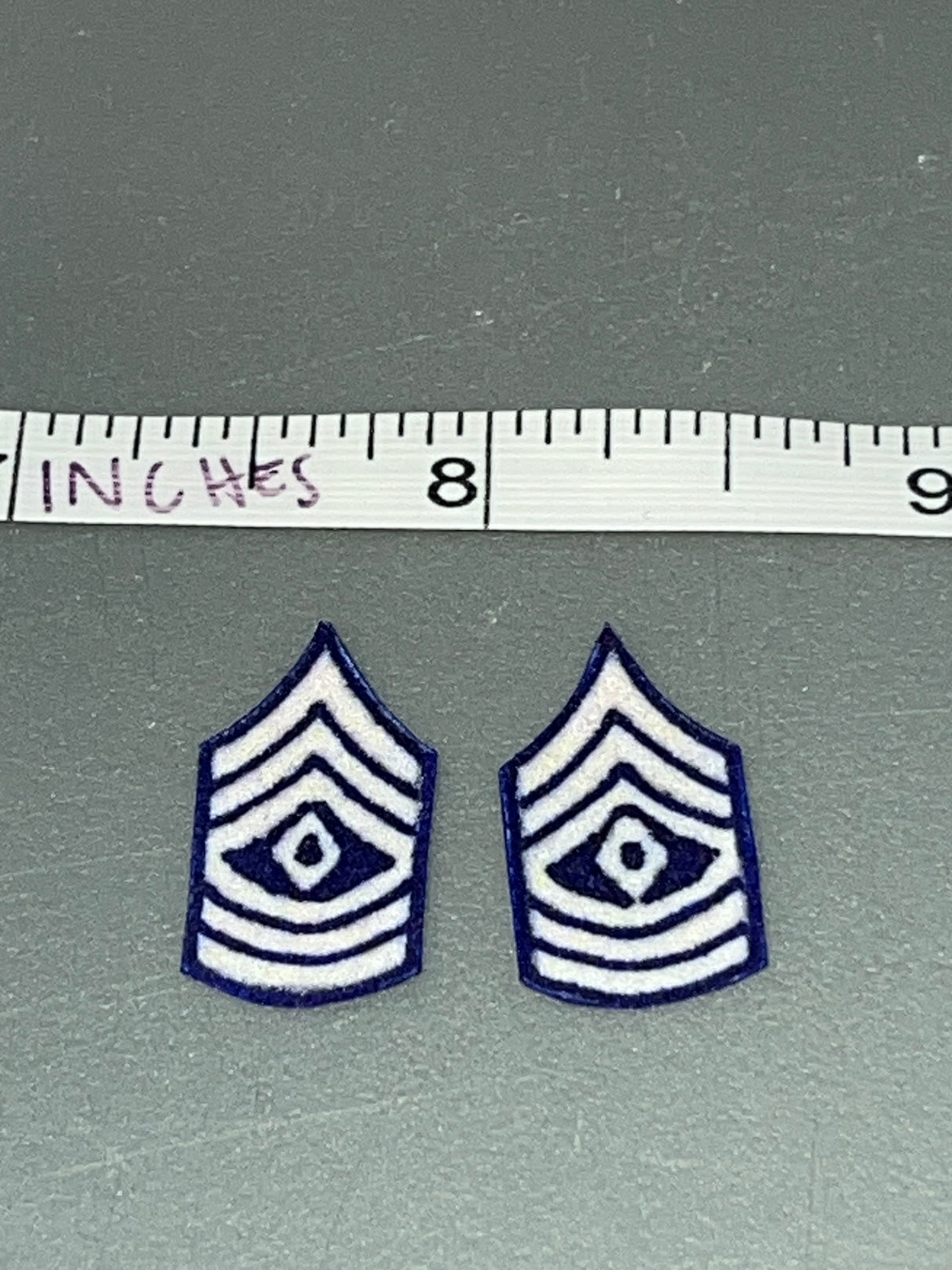 1/6 Scale WWII US Rank Patch Set - ZA Exclusive