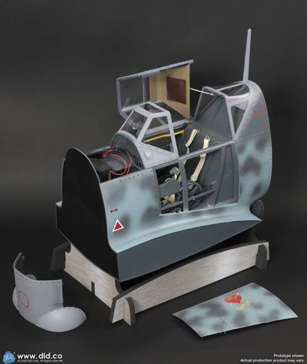 1/6 Scale WWII German BF-109G Aircraft Cockpit - DID NIB