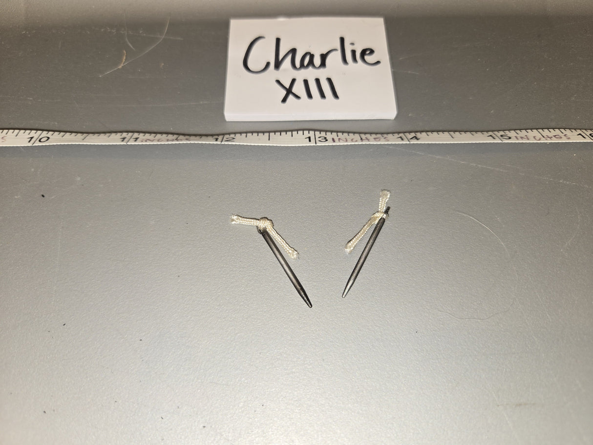 1/6 WWII German Zelt Tent Stake Lot