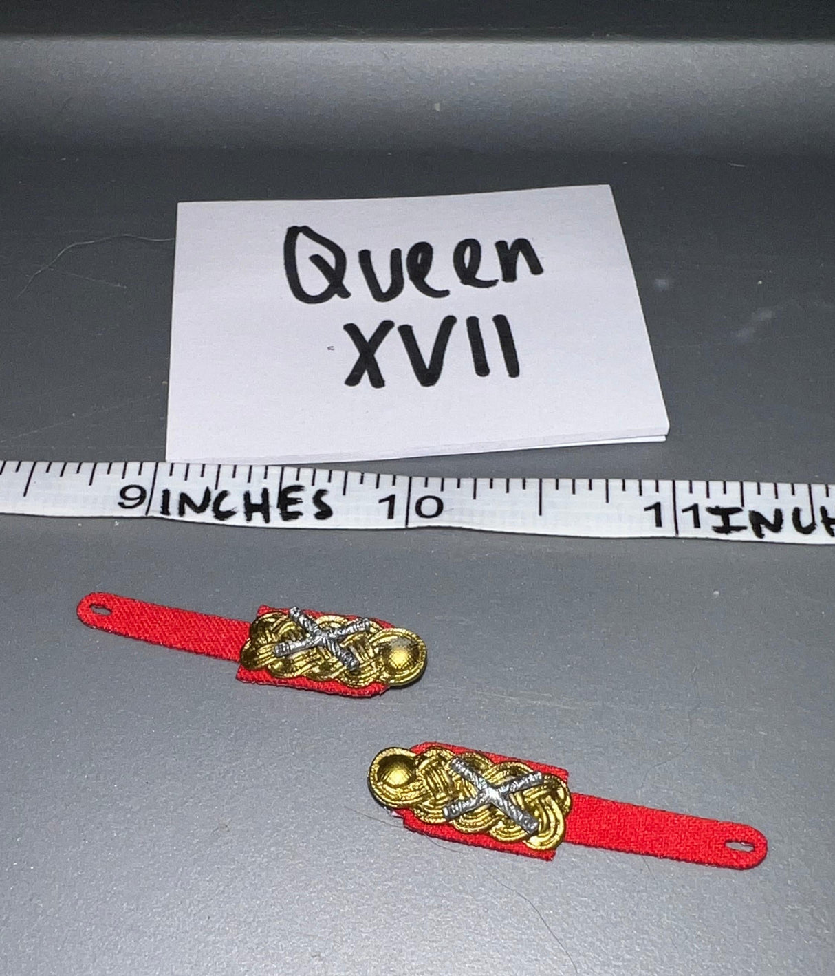 1/6 Scale WWII German Field Marshall Shoulder Boards - DID