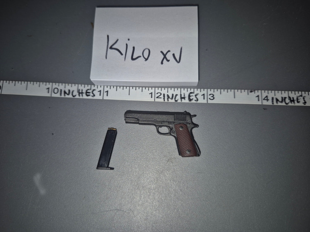 1/6 Scale WWII US M1911 Pistol with Magazine