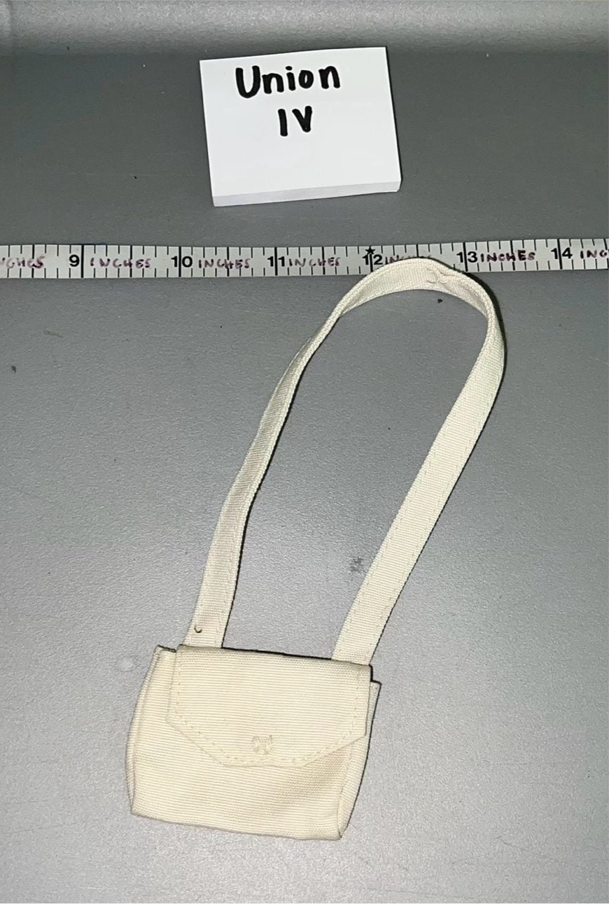 1/6 Scale Civil War Western Era White Musette Bag