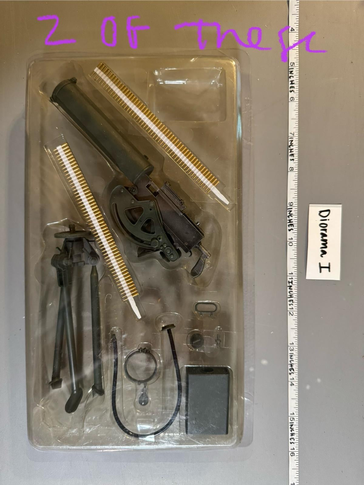 1:6 Scale WWII US .30 Caliber Machine Gun Set