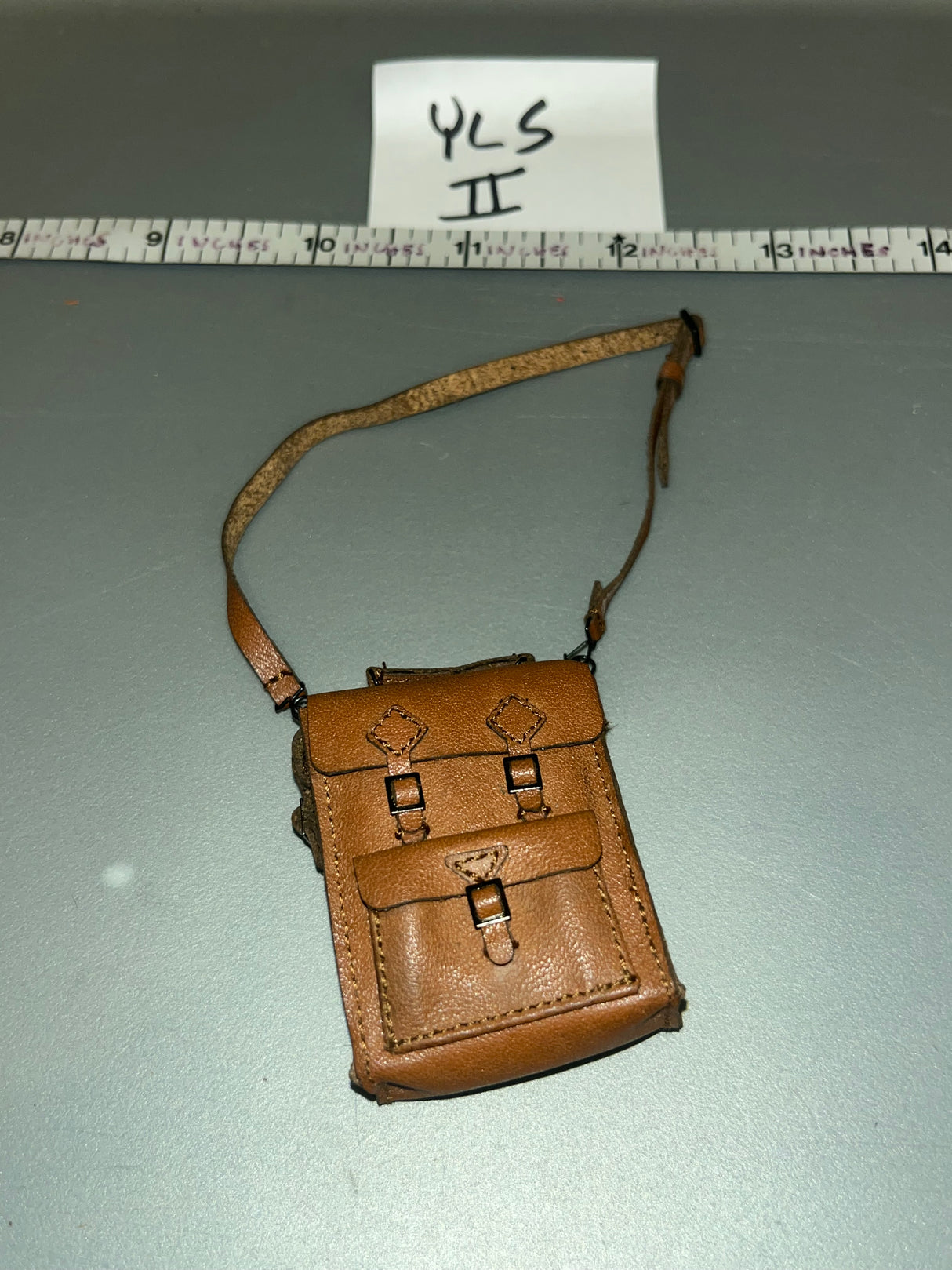 1/6 Scale WWII German Leather Satchel - Facepool JoJo Rabbit