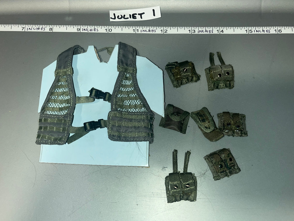 1/6 Modern Era Woodland Load Bearing Equipment