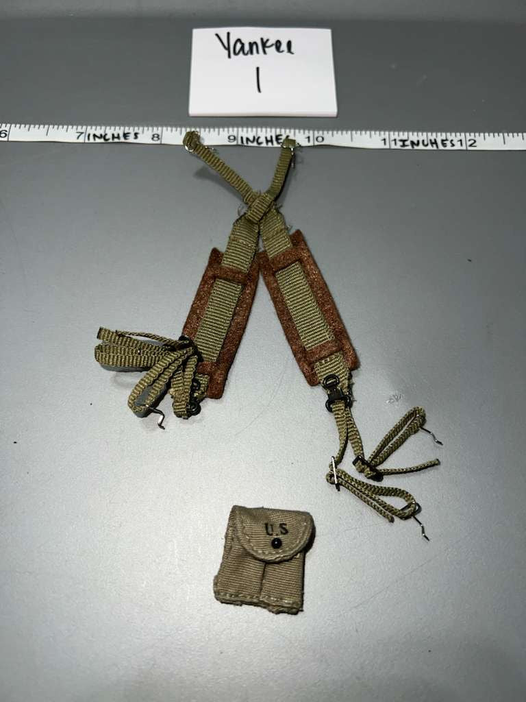 1:6 Scale WWII US Paratrooper Suspenders