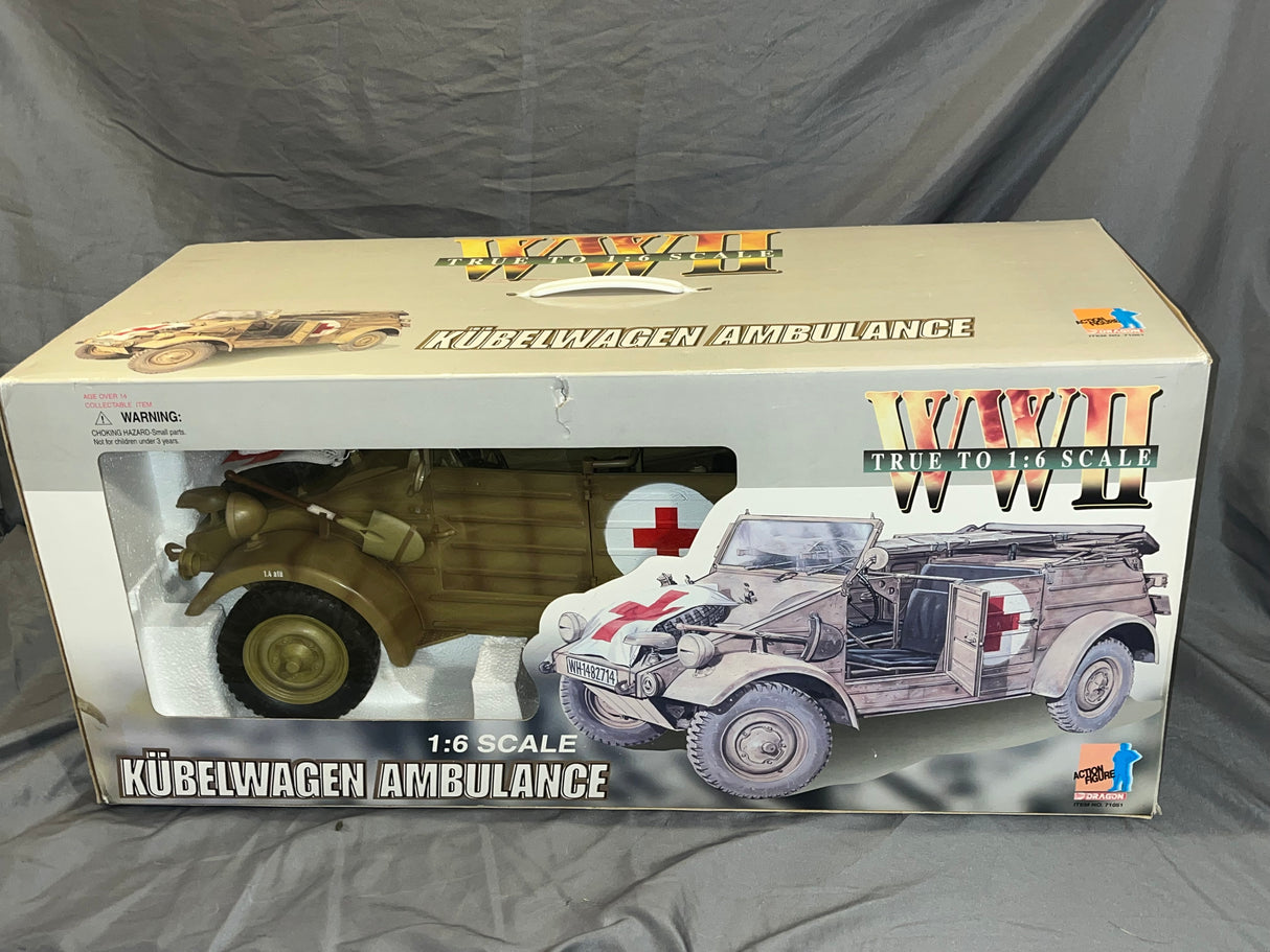 1/6 Scale WWII German Medical Kubelwagon - Dragon - Ambulance