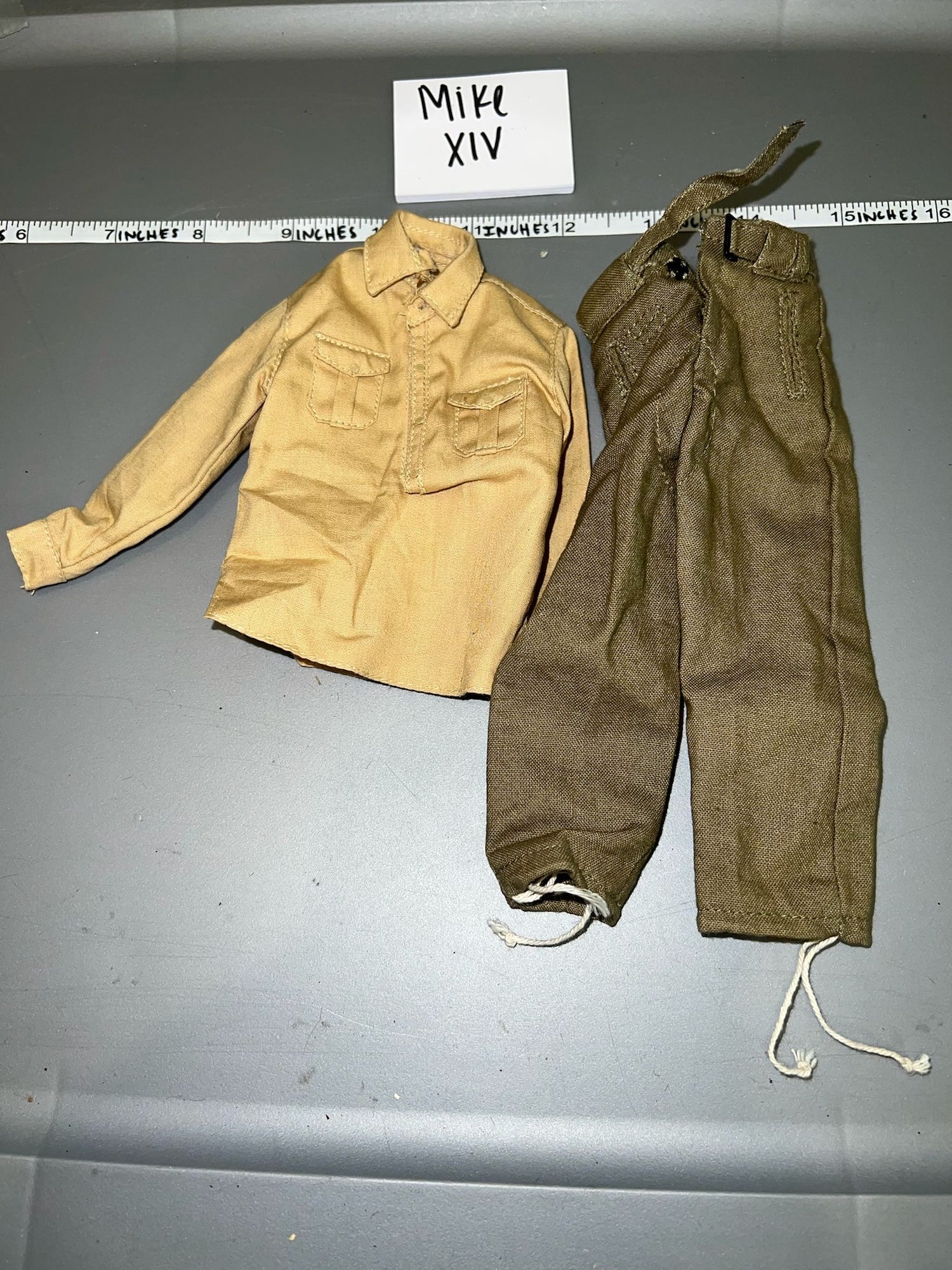 1/6 Scale WWII German Tropical Afrika Korps Uniform