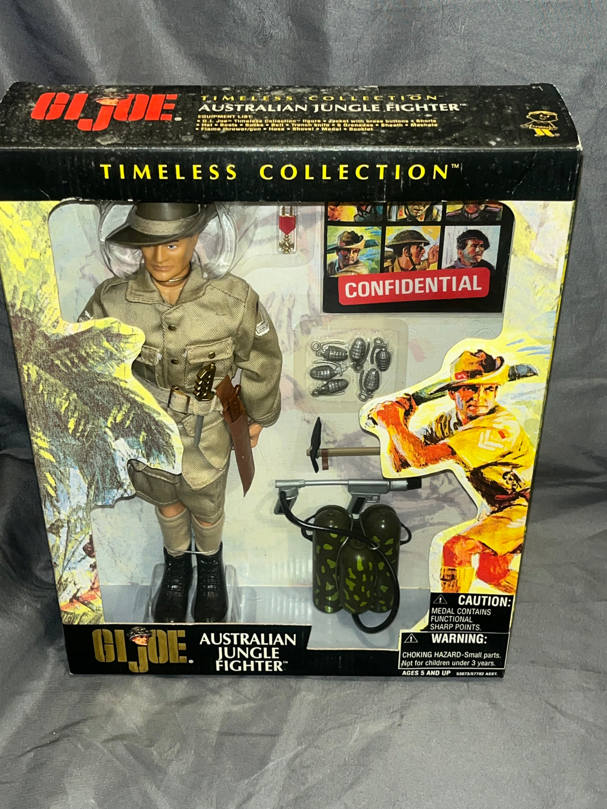 1/6 Scale Vintage Remake GI Joe Australian Jungle Fighter - NIB Hasbro