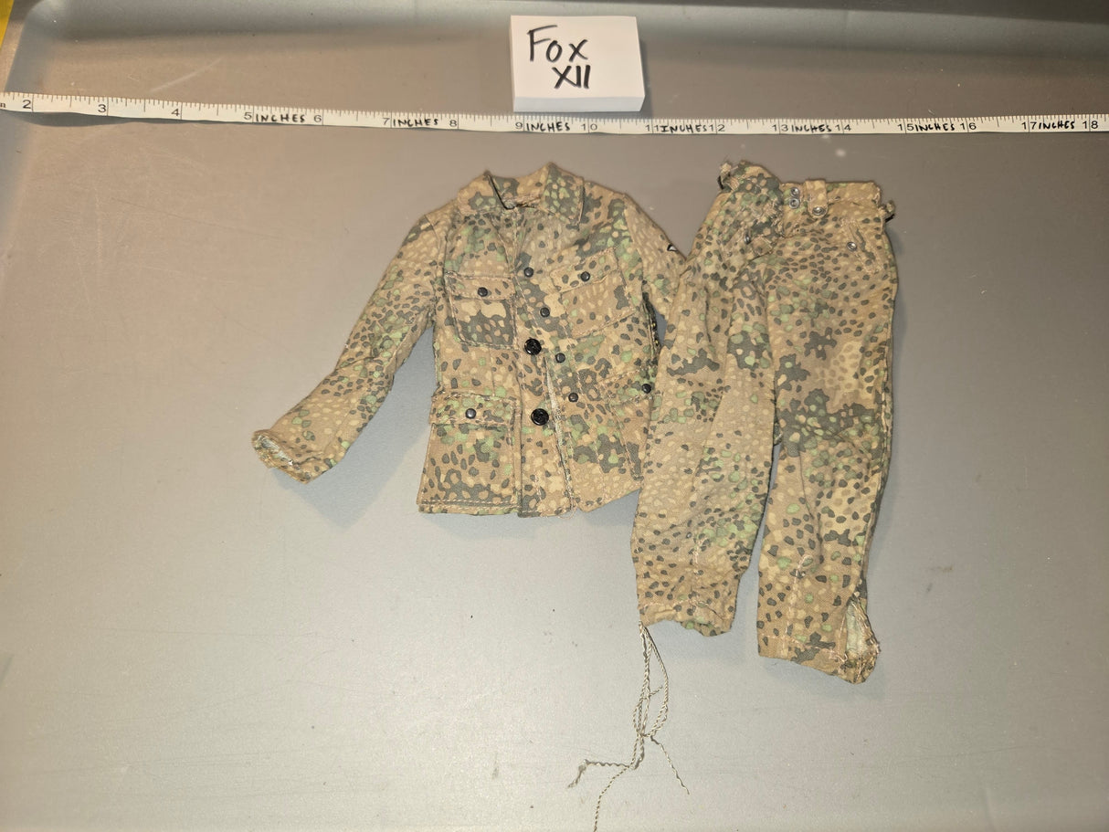 1/6 WWII German Pea Dot Uniform Tunic and Pants