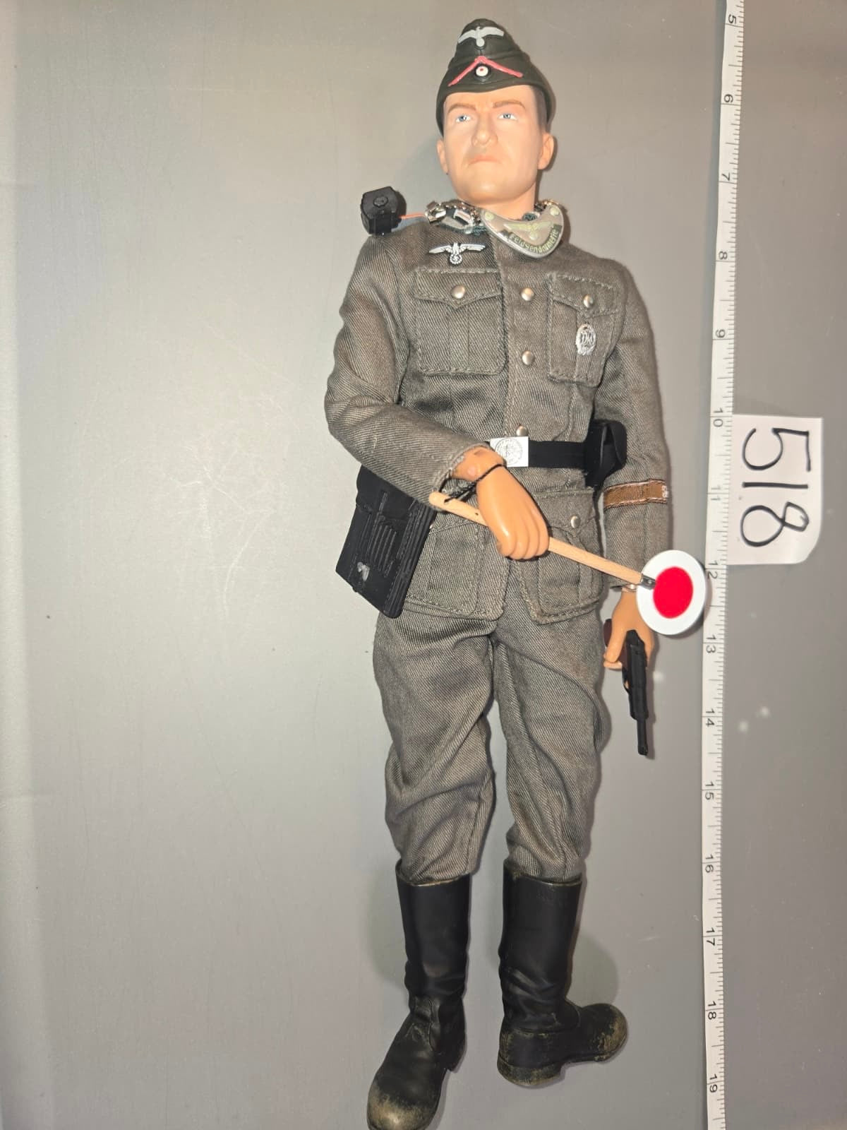 1:6 Scale WWII German Military Police Dressed Figure -