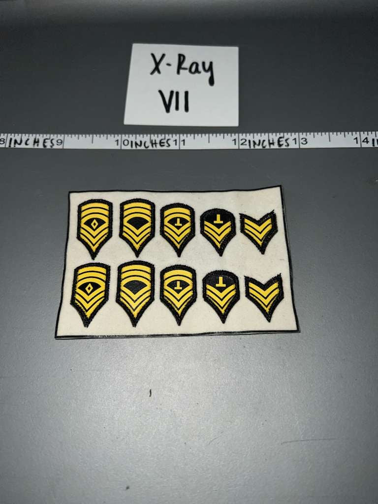 1/6 Scale WWII US Rank Insignia