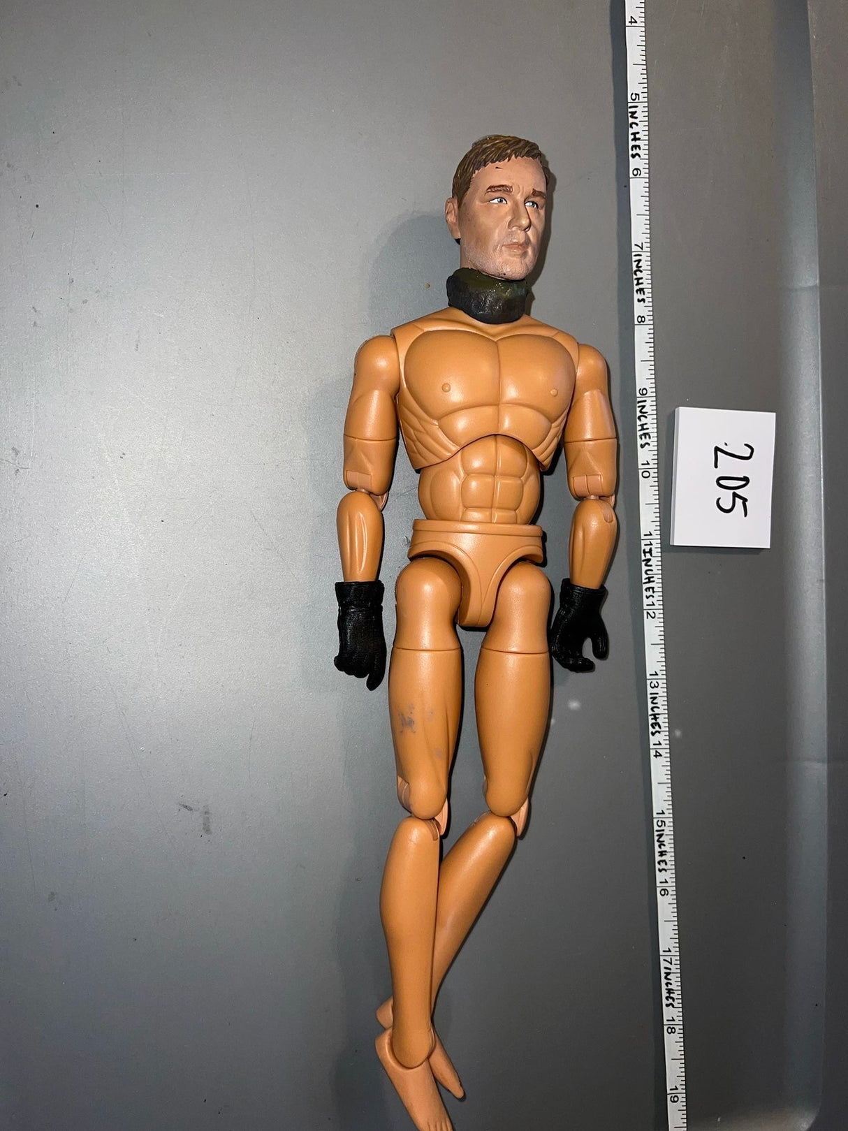 1/6 Scale Nude Power Team Figure