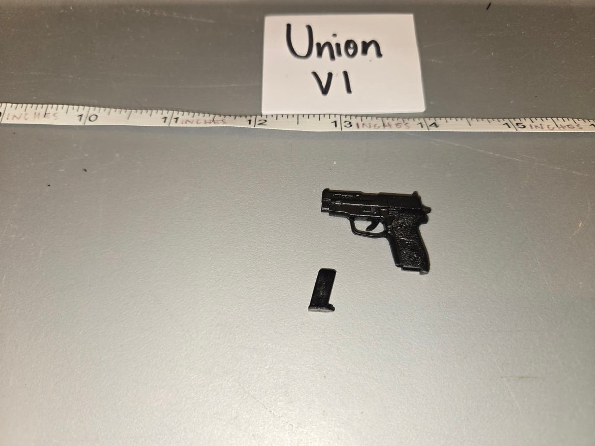 1/6 Scale Modern Pistol