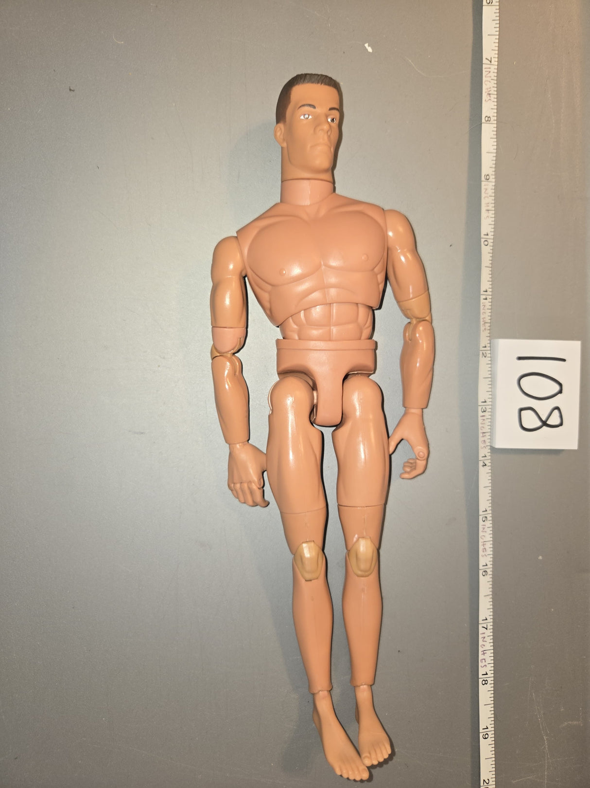 1/6 Scale Nude GI Joe Super Articulated Figure