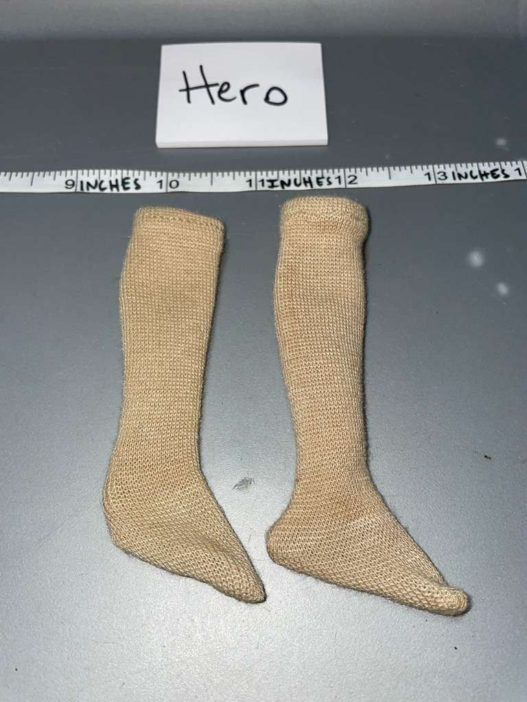 1/6 Scale WWII British Tan Socks
