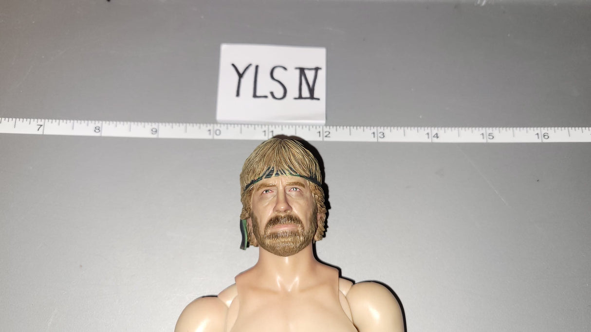 1/6 Scale Vietnam US Nude Figure with Boots - Missing in Action Kaustic Plastic Colonel James Braddock