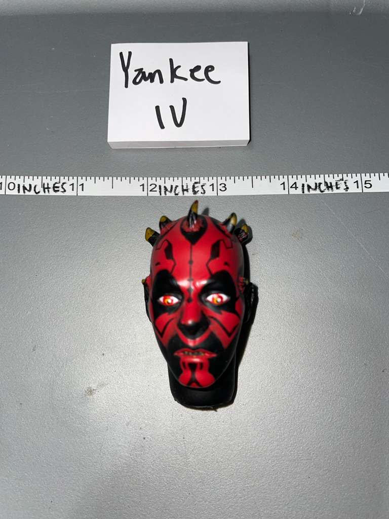 1/6 Scale Star Wars Darth Maul Head Sculpt