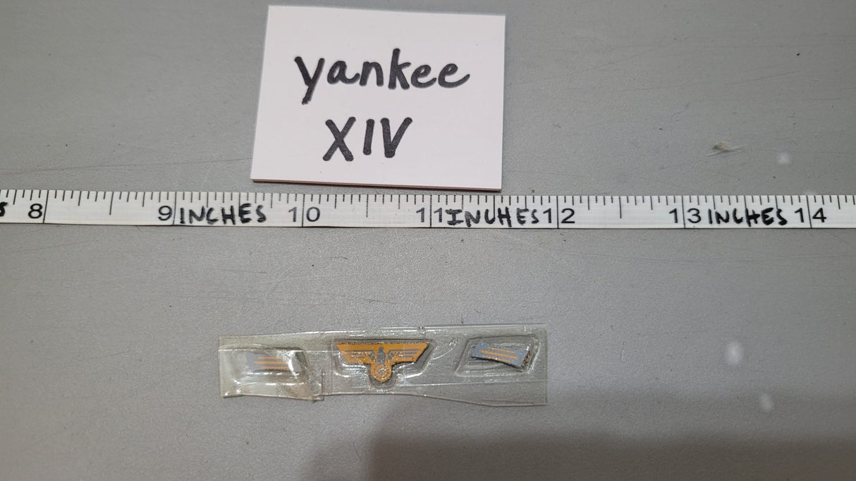 1/6 Scale WWII German Insignia Lot - Afrika Korps