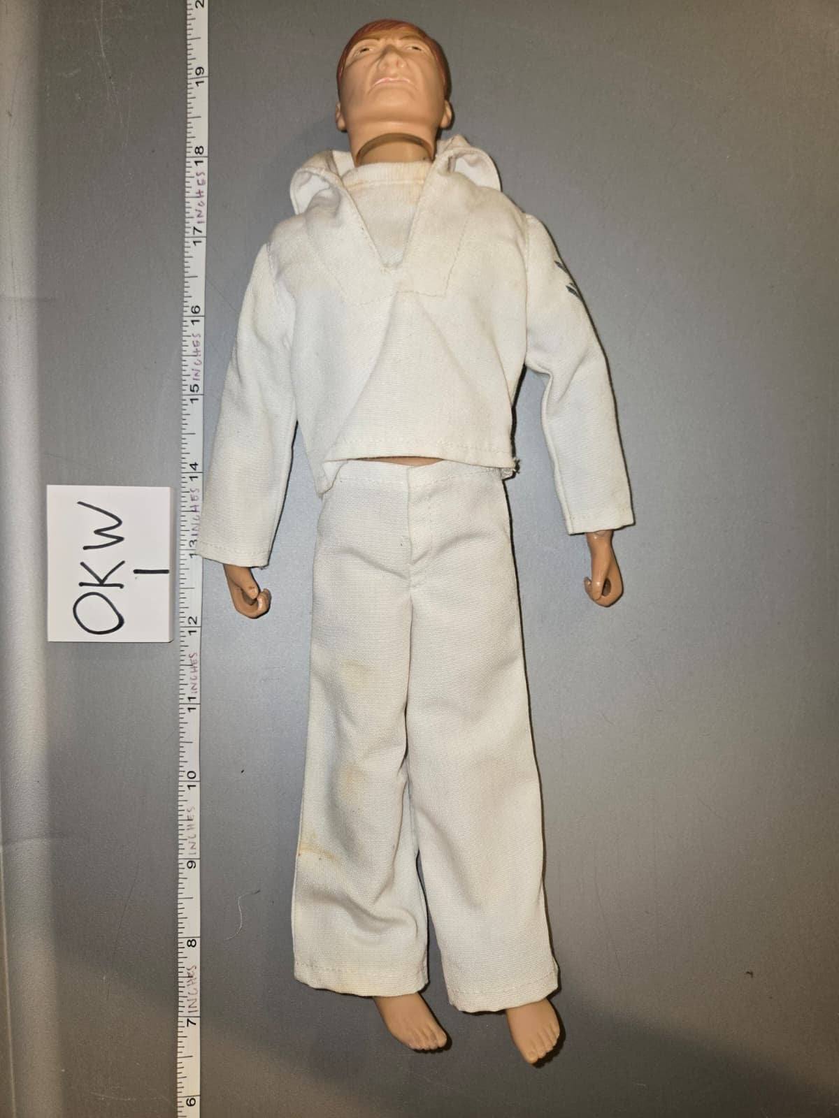 1:6 Scale WWII Navy Dressed Figure - Elite Brigade As Is