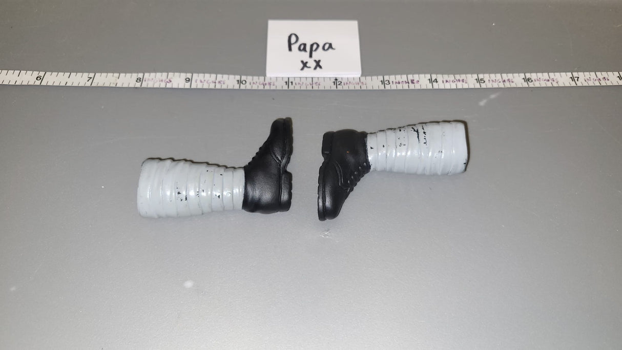 1/6 World War One German Boots and Gaiters