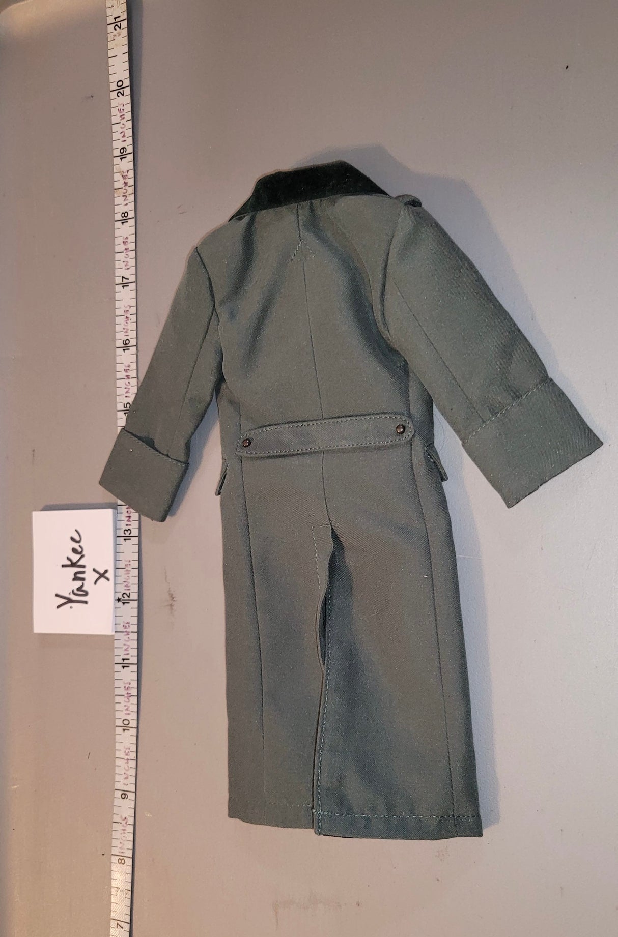 1/6 Scale WWII German Grey Officer Great Coat