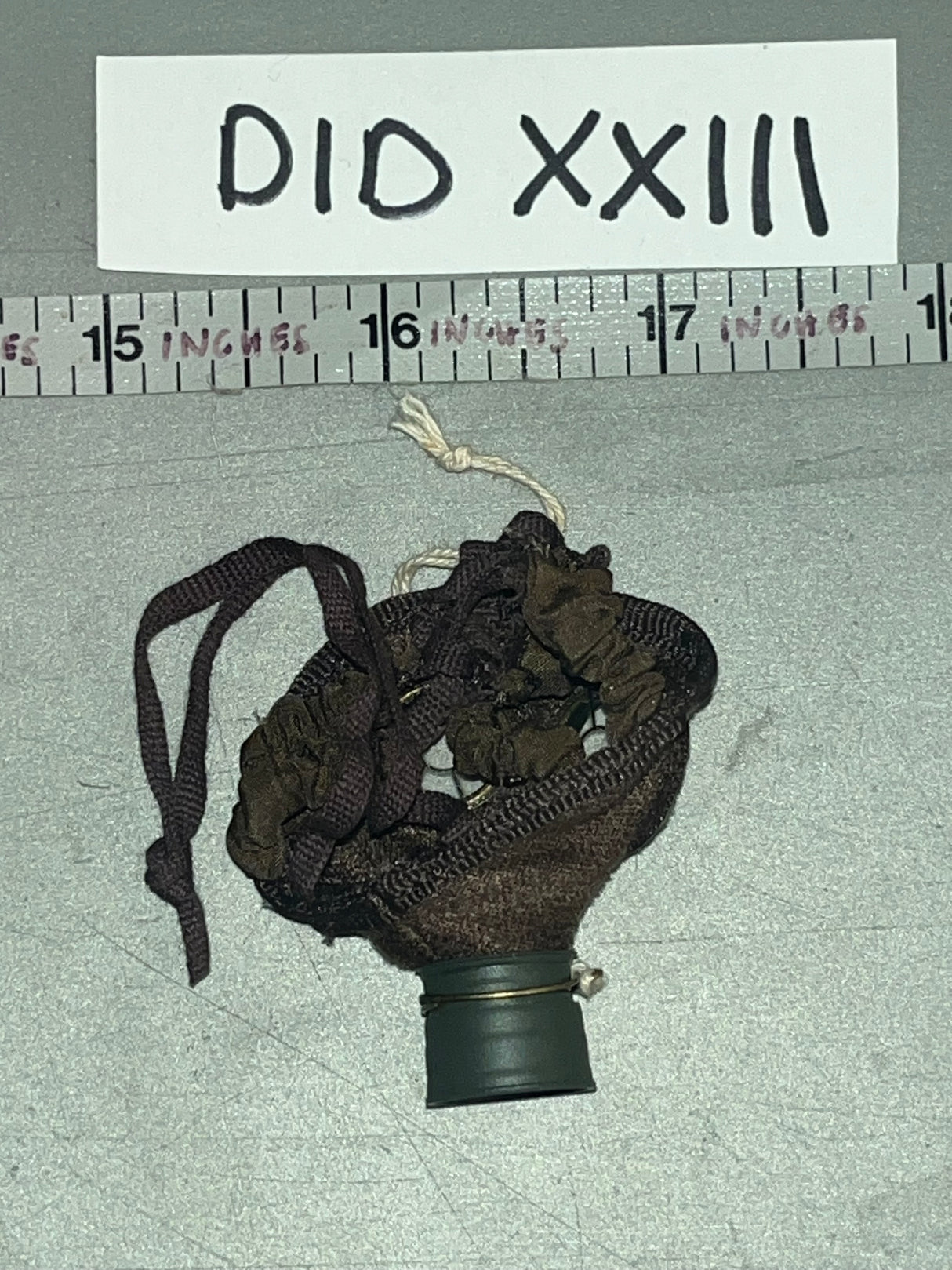 1/6 Scale World War One German Gas Mask - DID MG08 Gunner 11015