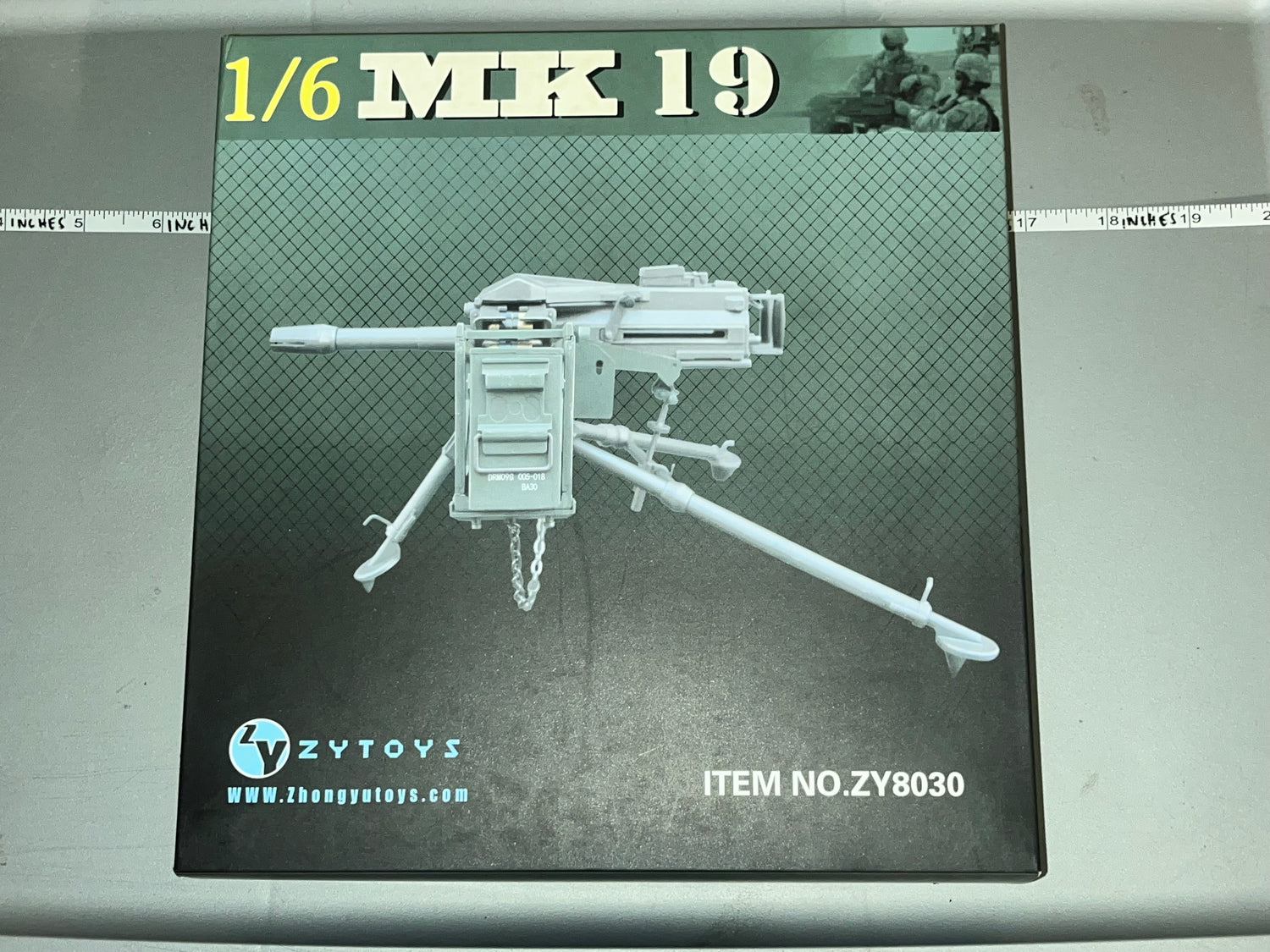 1/6 Scale Modern Era MK-19 Grenade Launcher Weapons Set - NIB ZY Toys