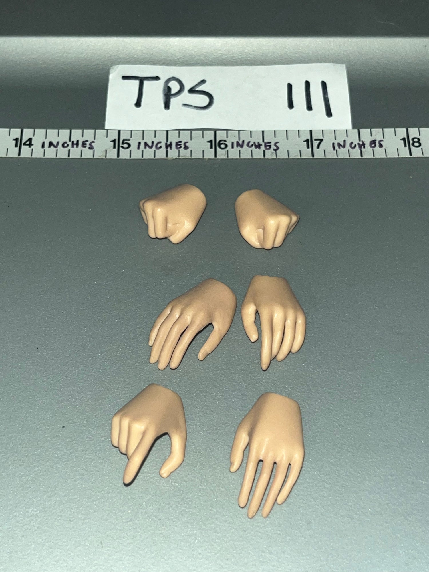 1/6 Scale Modern Era Female Hand Set - Flagset