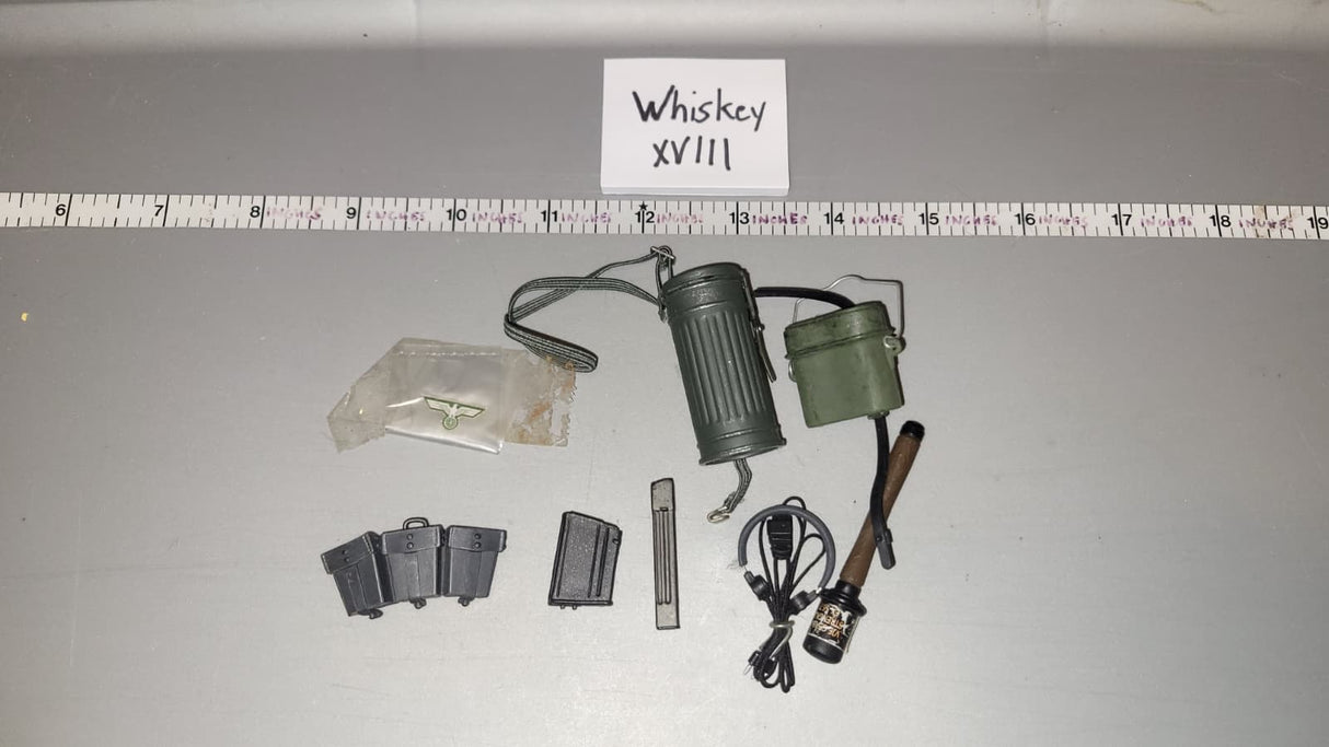 1/6 Scale WWII German Field Gear Lot