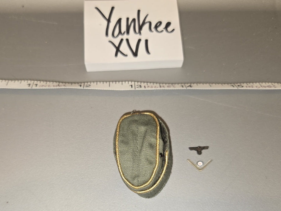 1/6 Scale WWII German Field Cap with Insignia - Yankee XVI