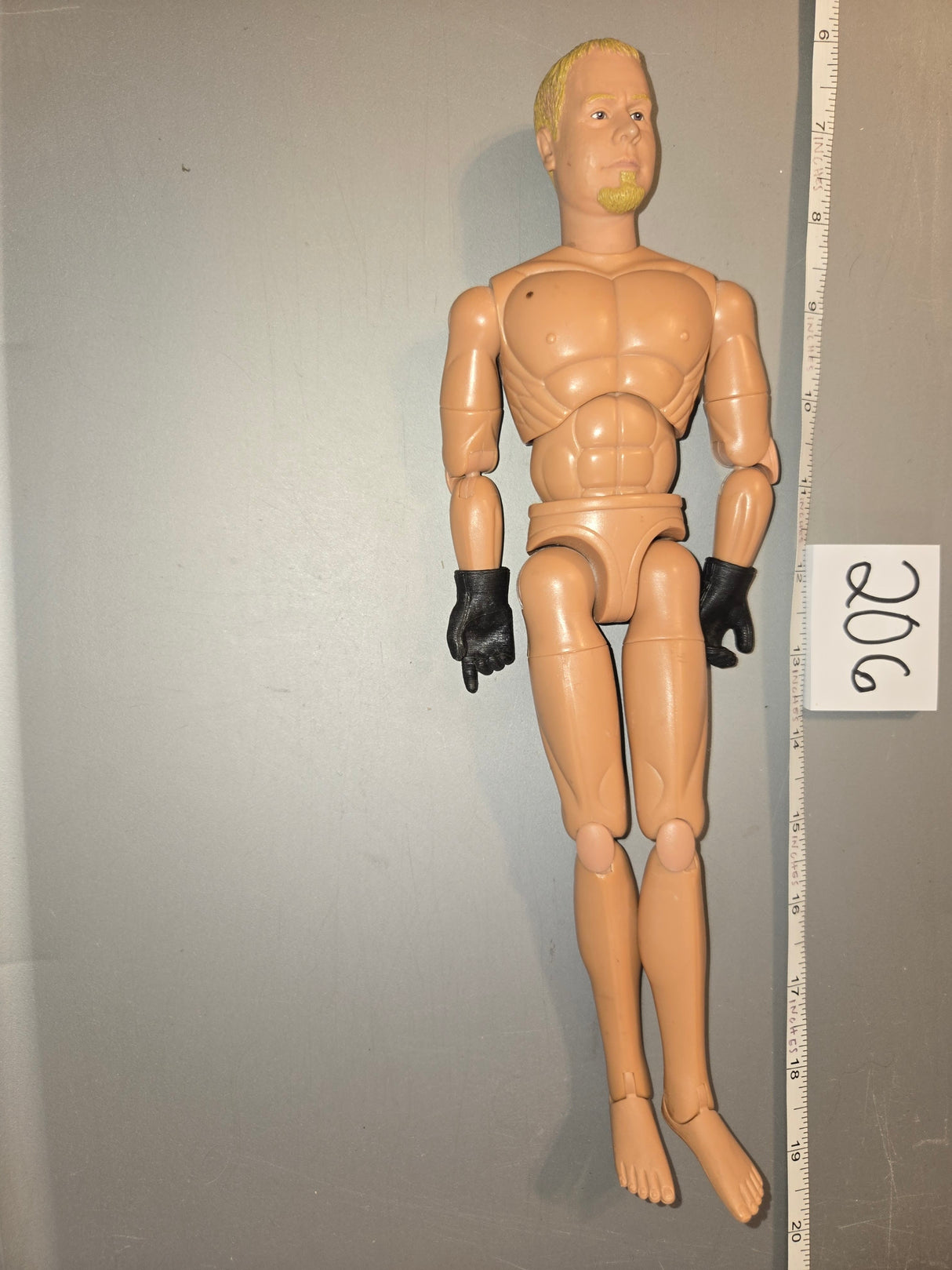 1/6 Scale Nude Power Team Figure