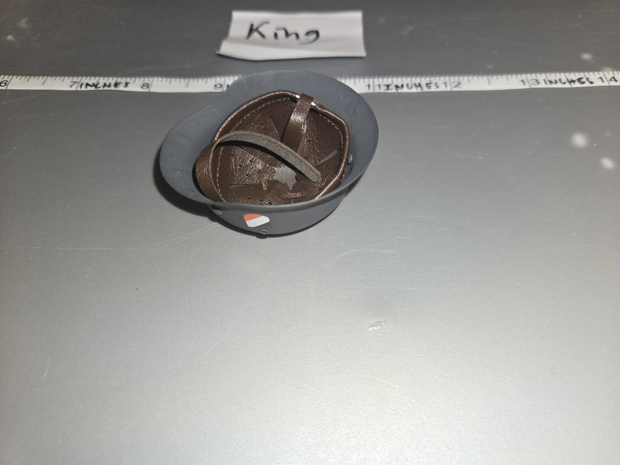 1:6 Scale WWII German Metal Helmet - Alert Line