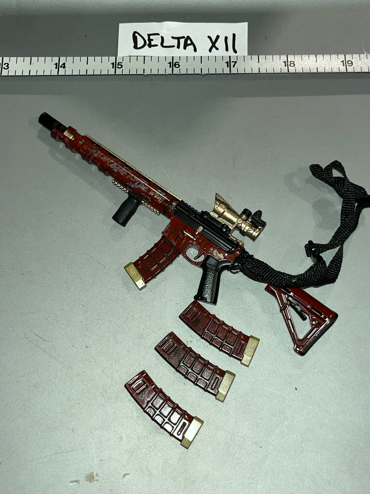 1/6 Scale DC Comic Book Dead Shot Rifle