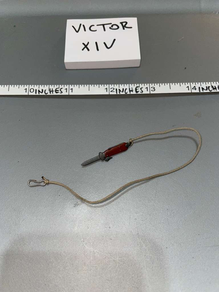 1/6 scale WWII German Fallschirmjager Switch Blade Knife