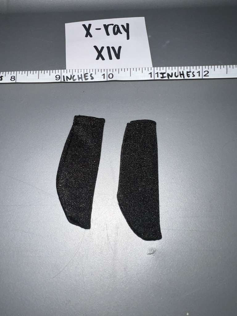 1:6 Scale Modern Era Black Socks