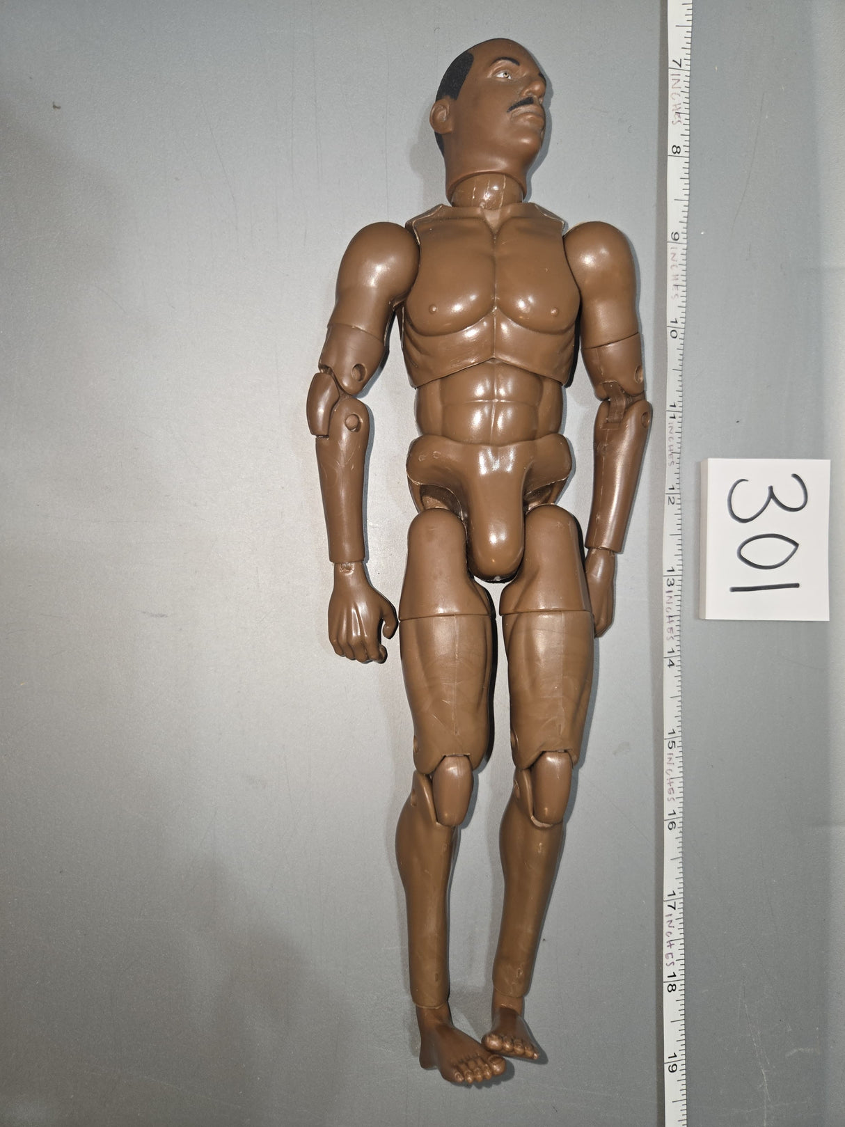 1/6 Scale Nude African American Ultimate Soldier Figure