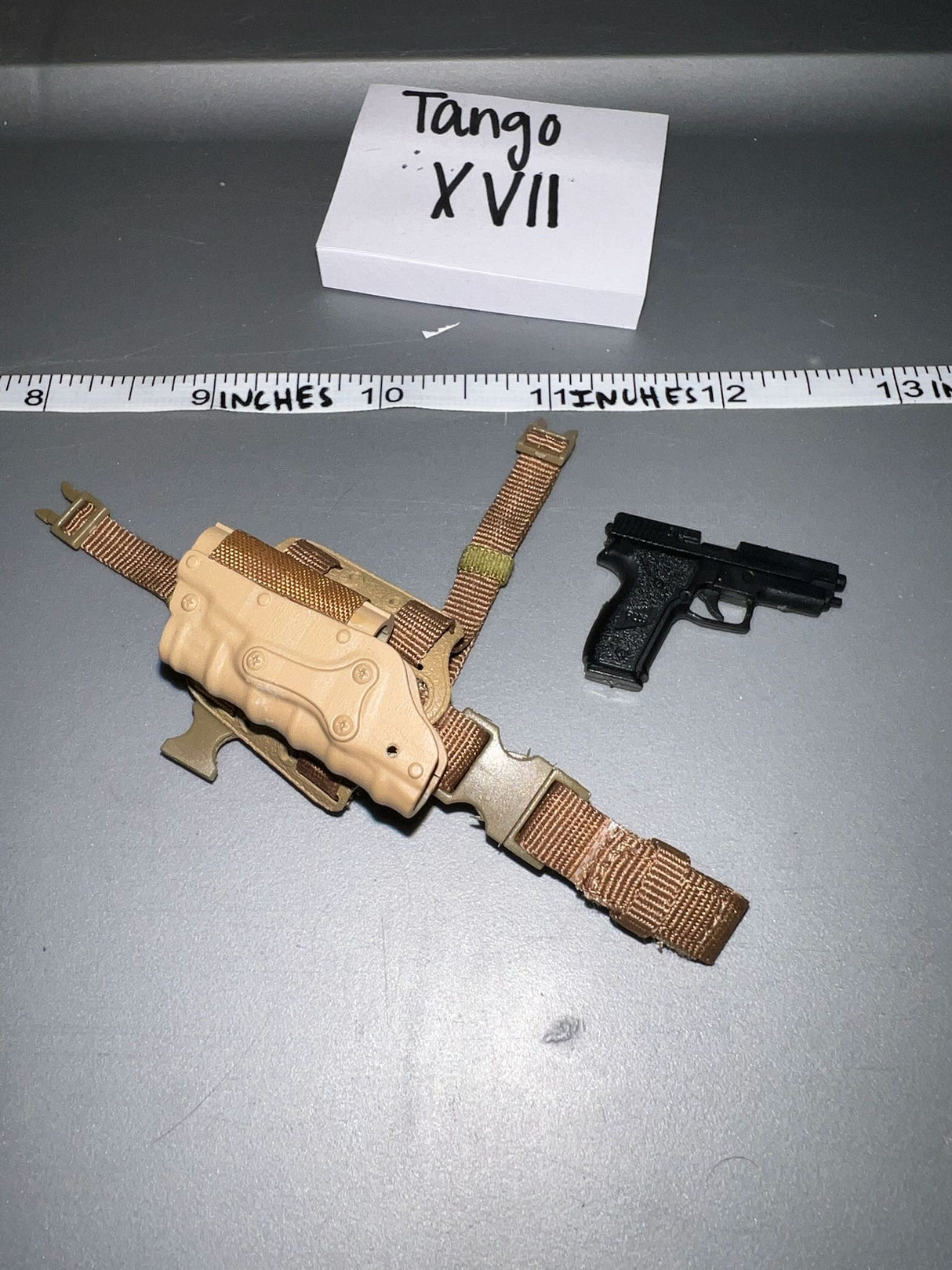 1/6 Scale Modern Pistol and Holster