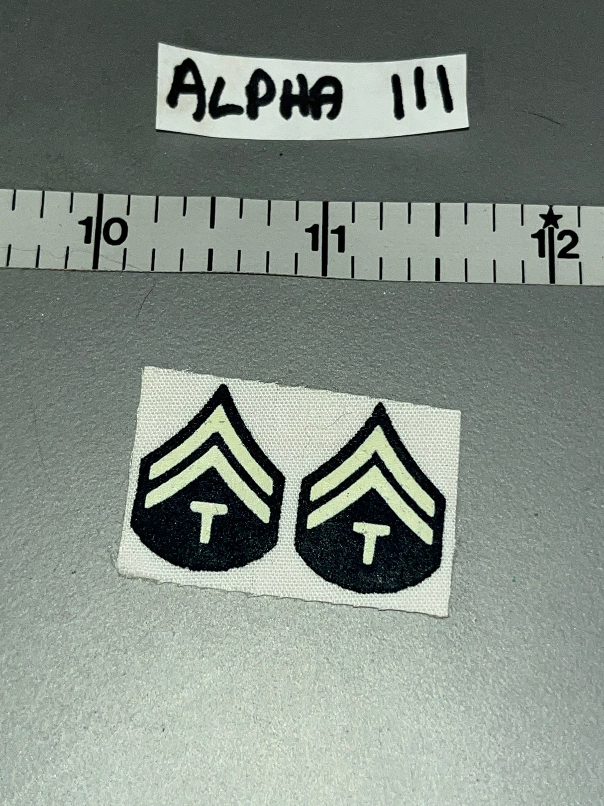 1/6 Scale WWII US  Rank Insignia