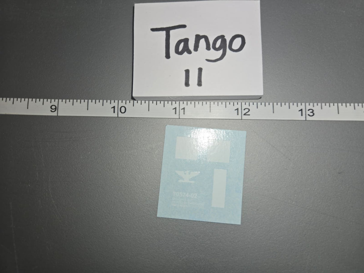 1/6 Scale WWII US Helmet Decals