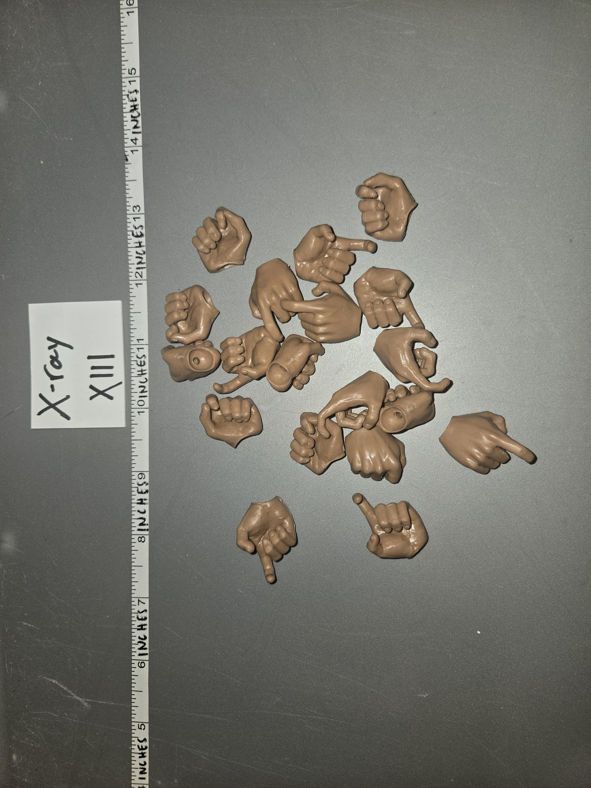 1/6 Scale Nude Figure Hand Lot